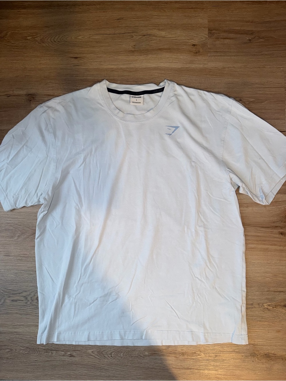 Gymshark Light Blue Crew Neck Short Sleeve Tee